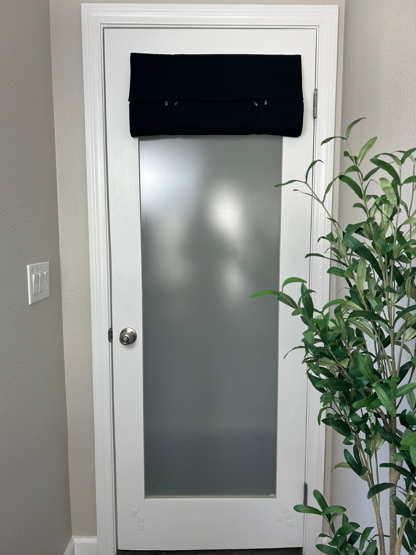 Black Cascade Camalay® Room Darkening Curtain 1 panel