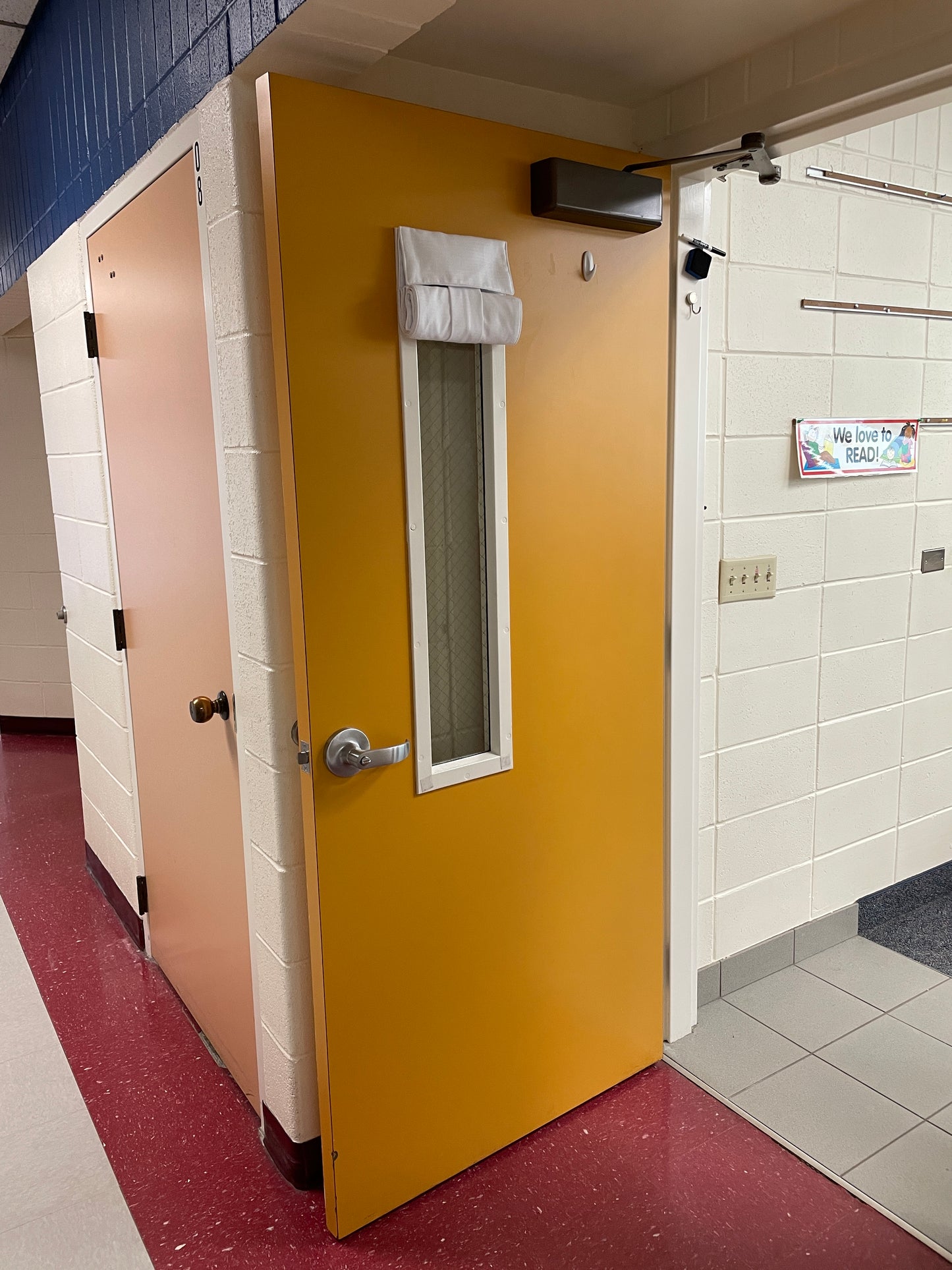 Classroom Lockdown Curtain - White