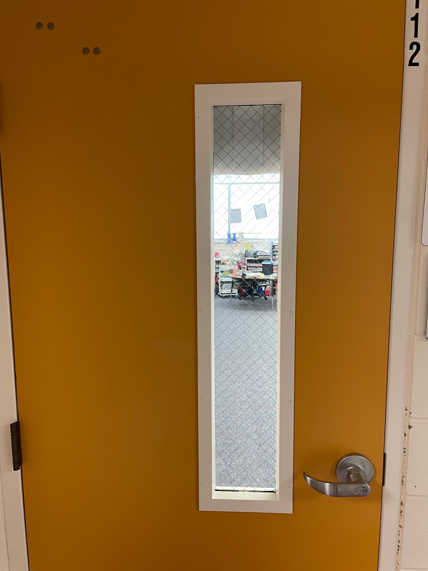 Classroom Lockdown Curtain - White