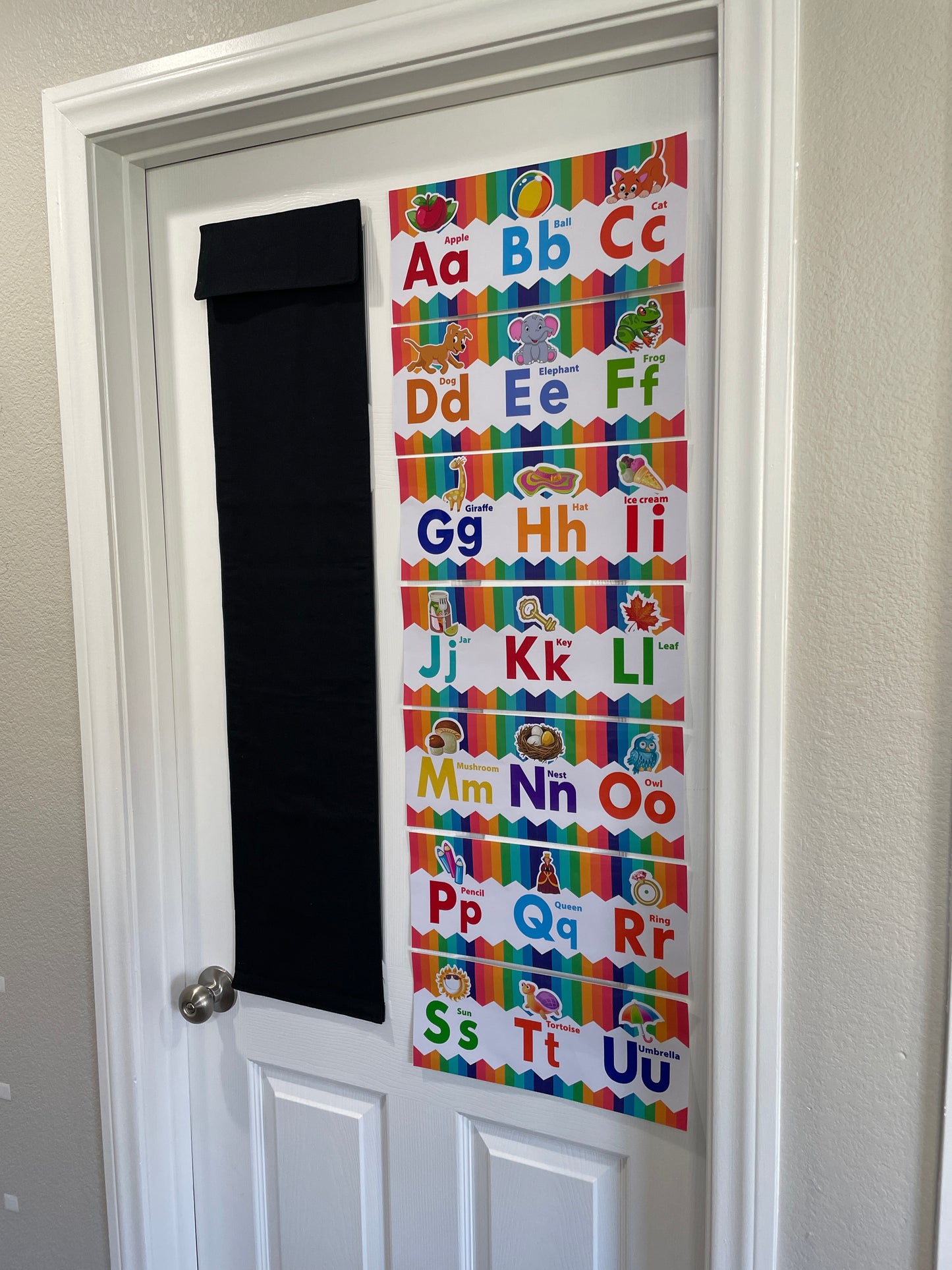 Classroom Lockdown Curtain - Black