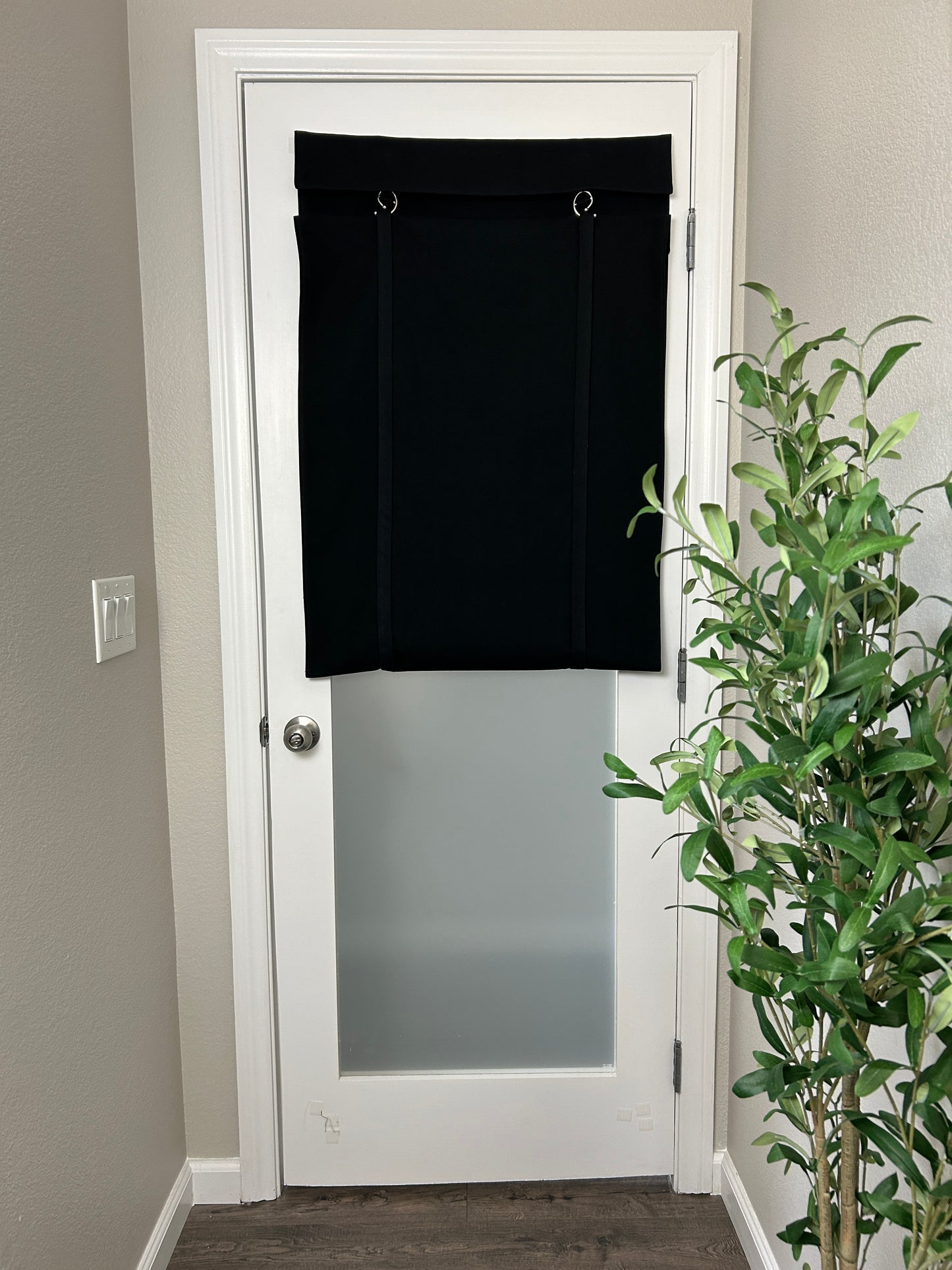 Black Camalay® Fusion Room Darkening Curtain 1 panel