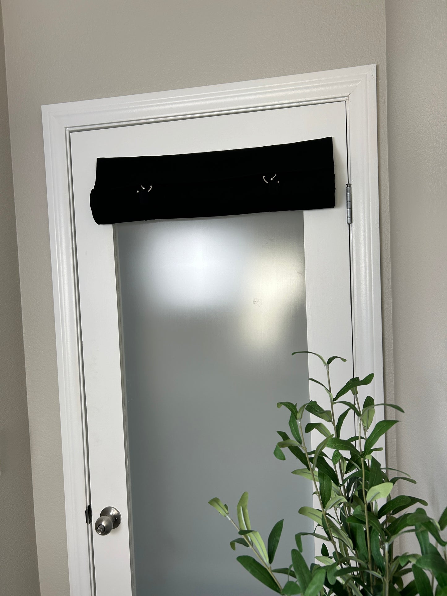 Black Camalay® Fusion Room Darkening Curtain 1 panel