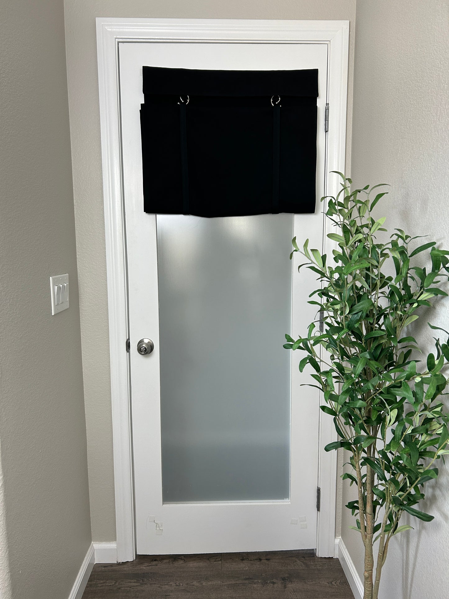 Black Camalay® Fusion Room Darkening Curtain 1 panel