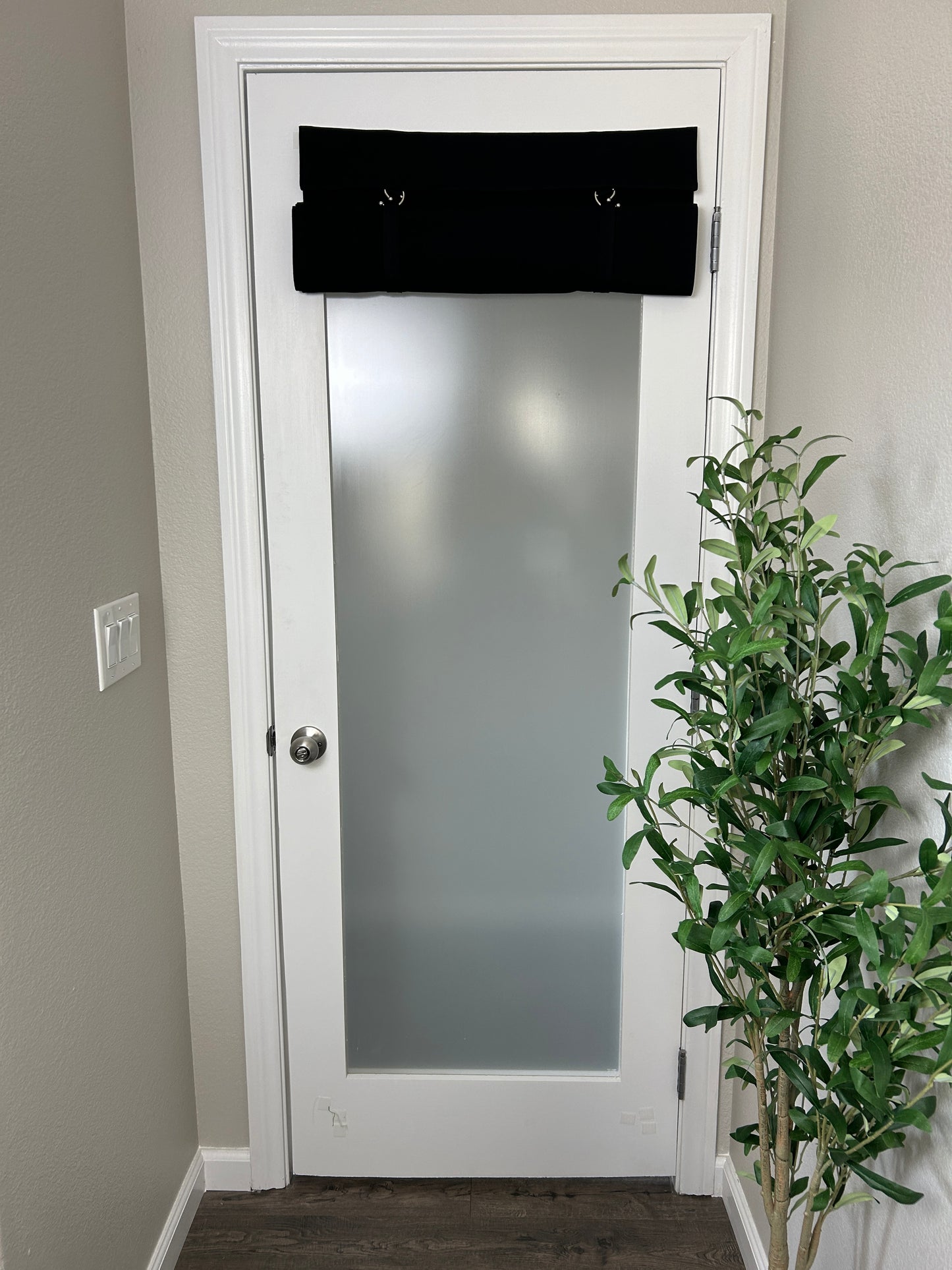 Black Camalay® Fusion Room Darkening Curtain 1 panel