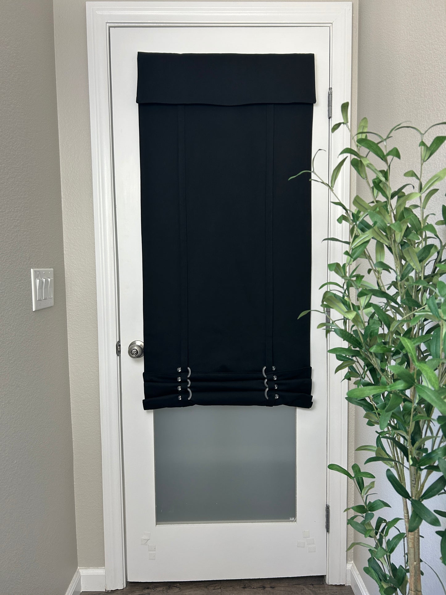Black Cascade Camalay® Room Darkening Curtain 1 panel