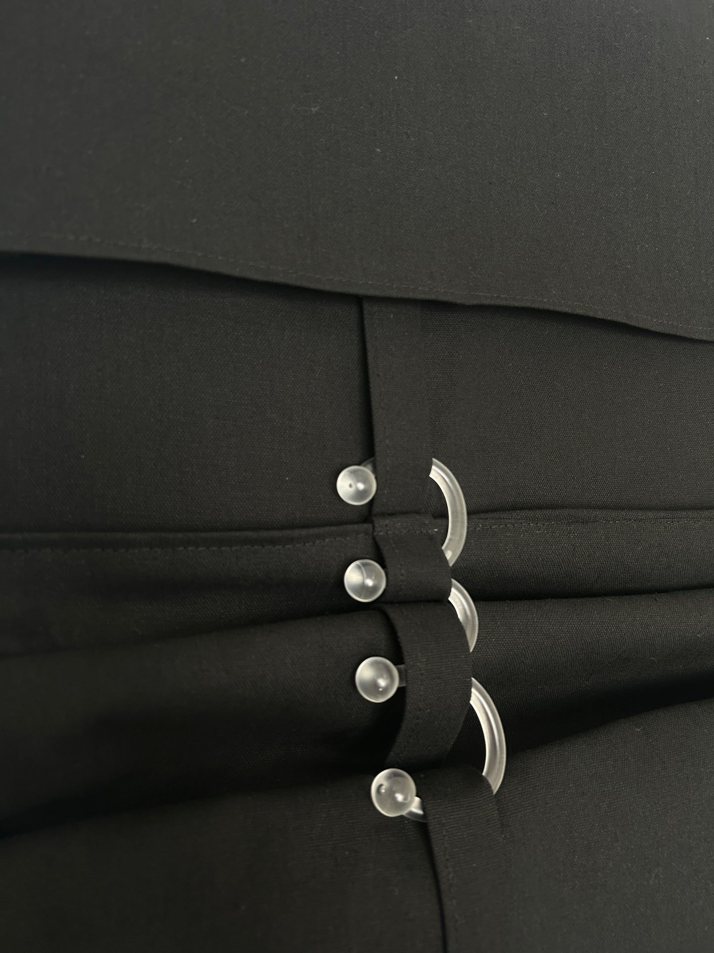 Black Cascade Camalay® Room Darkening Curtain 1 panel