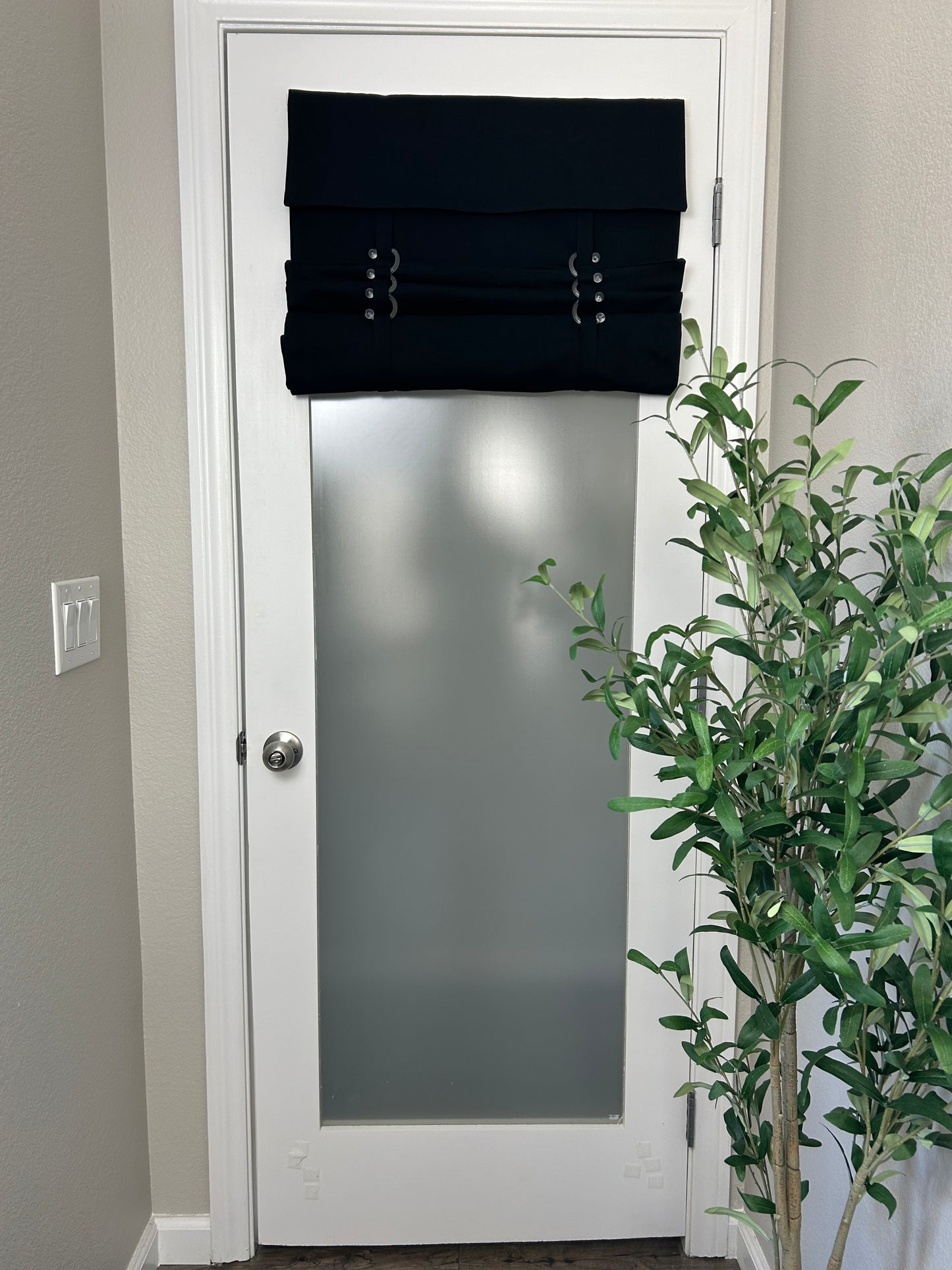 Black Cascade Camalay® Room Darkening Curtain 1 panel