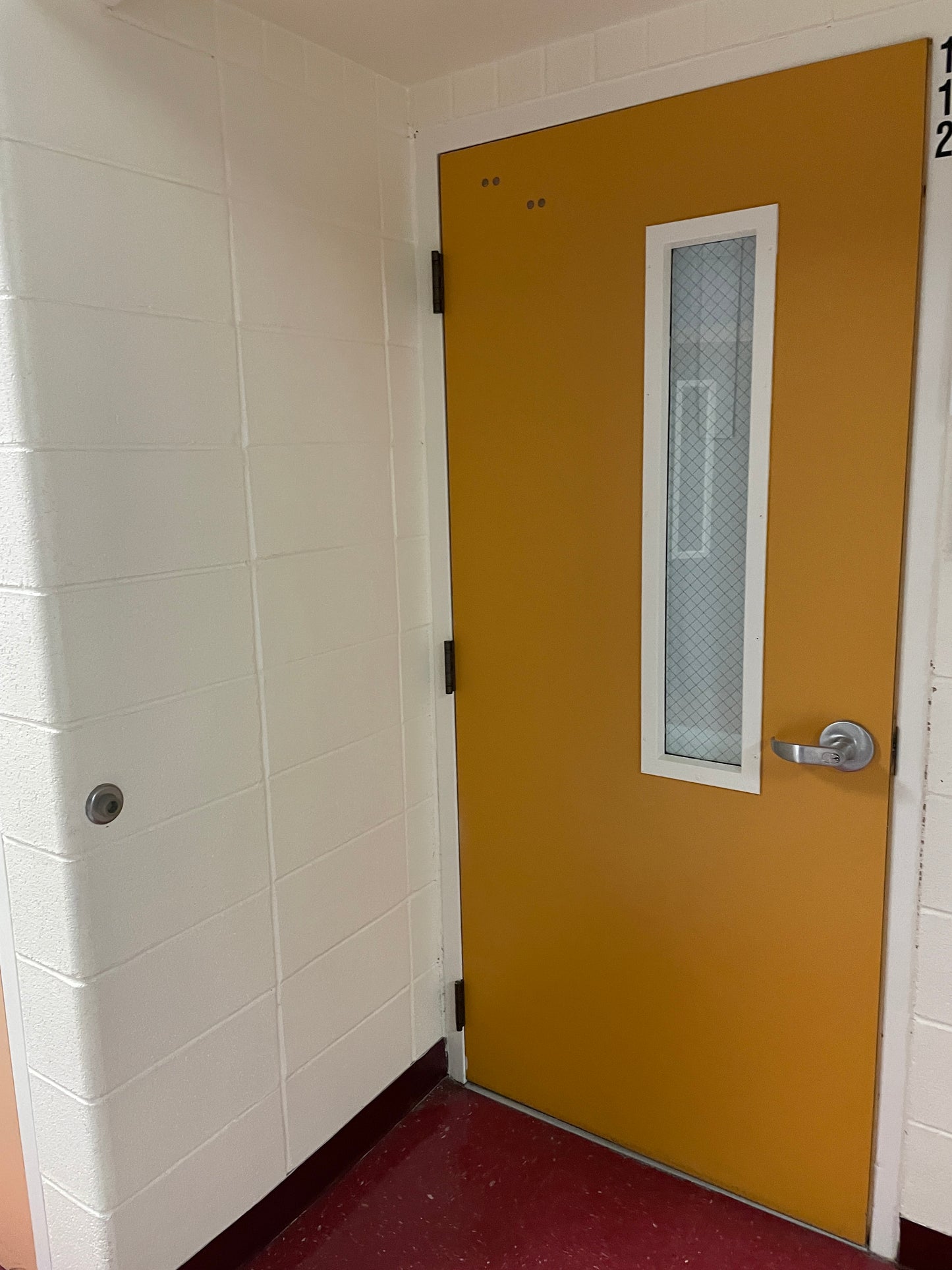 Classroom Lockdown Curtain - White