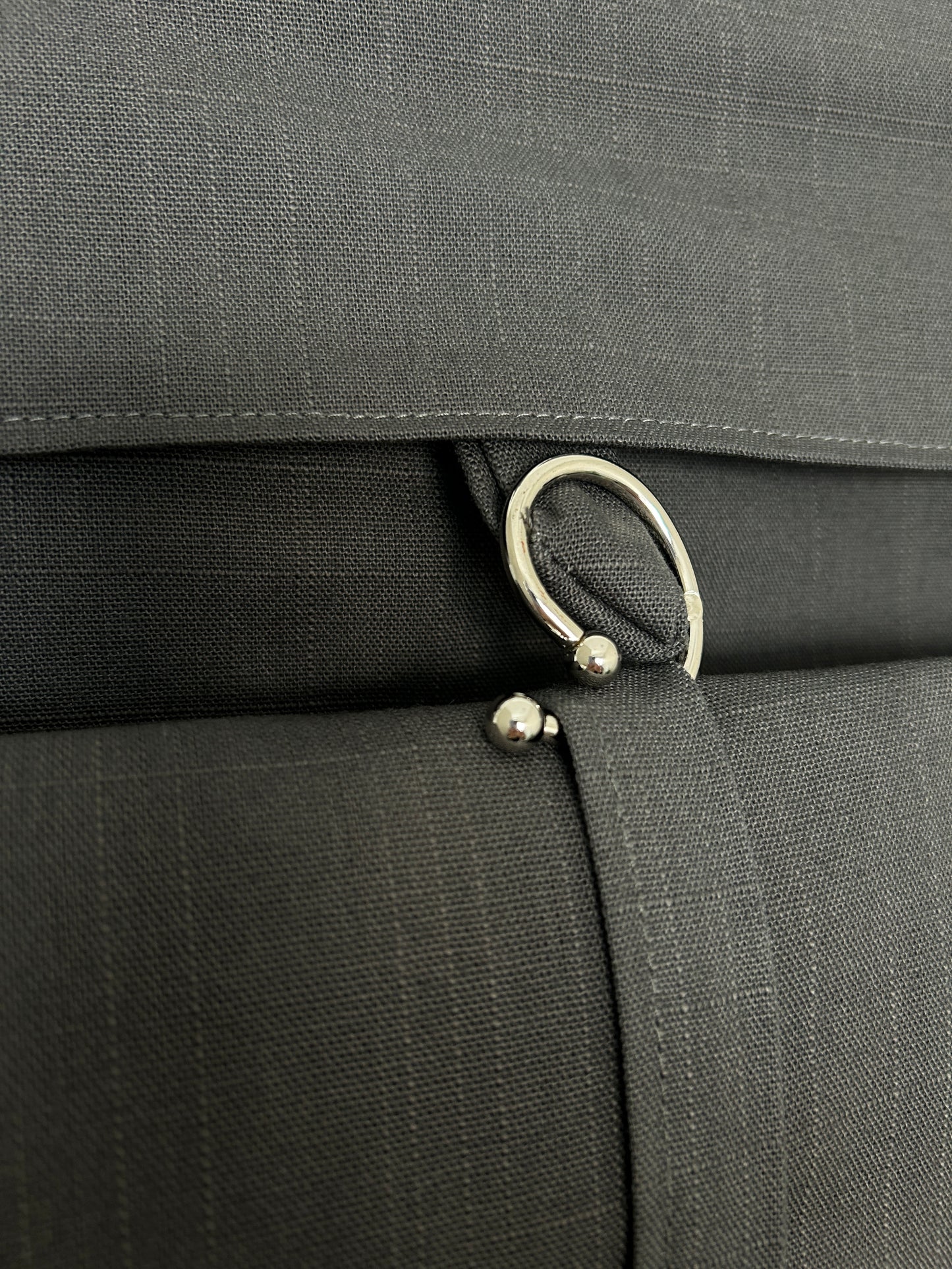 Dark Gray Camalay® Fusion Curtain 1 panel