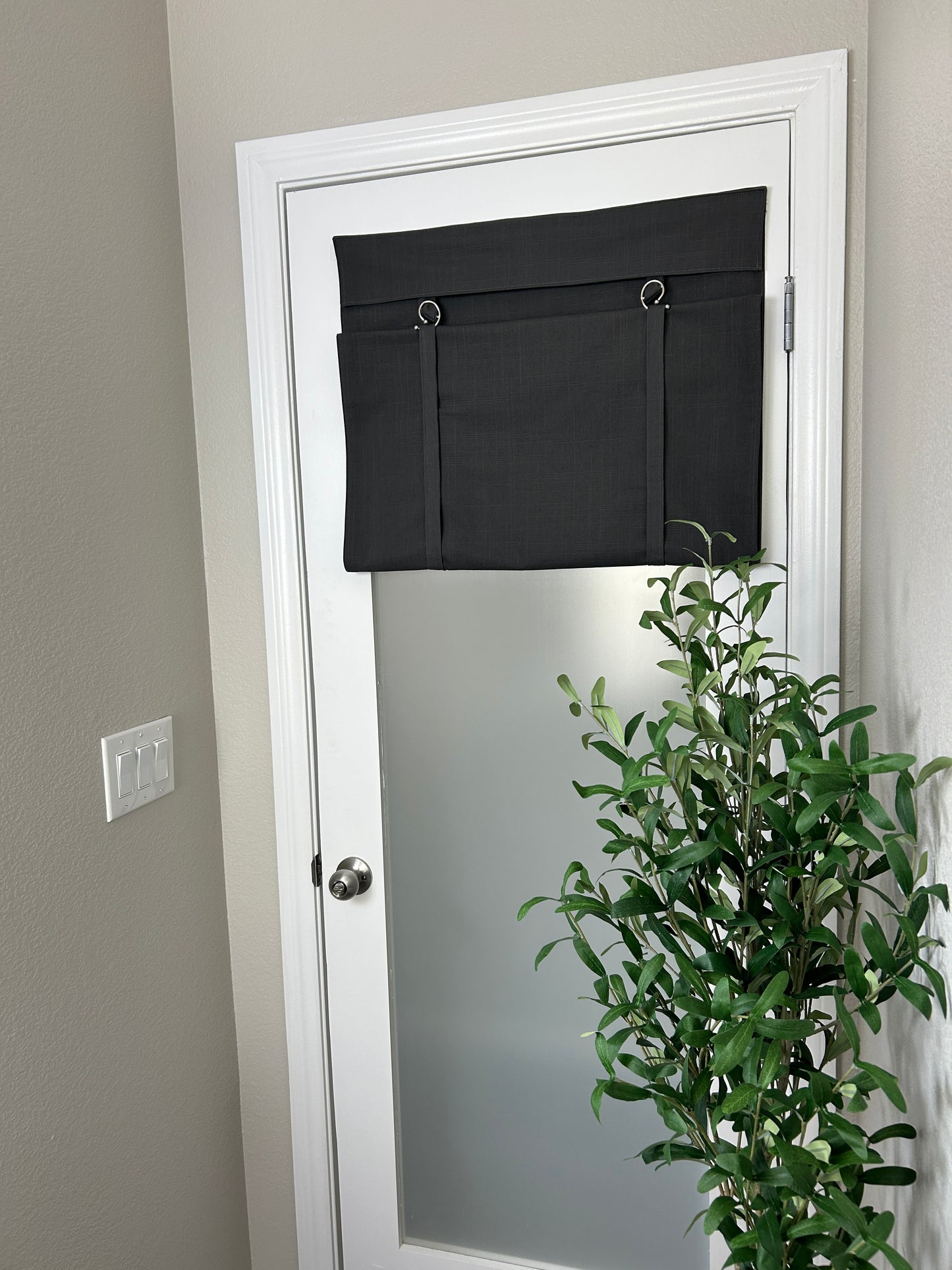 Dark Gray Camalay® Fusion Curtain 1 panel