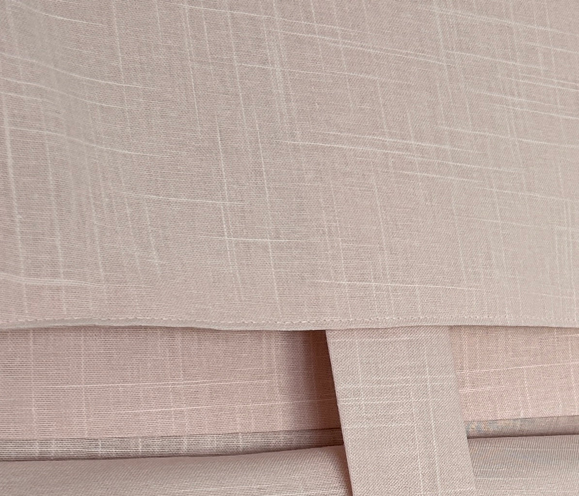 Clearance! 25" w x 70" L Dusty Pink Door Curtain 1 panel