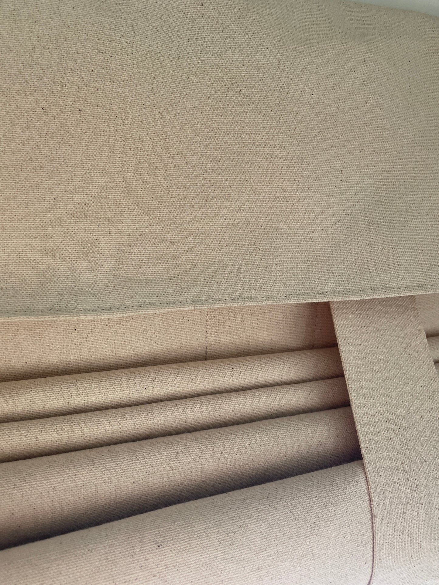 Oatmeal Canvas French Door Curtain 1 Panel