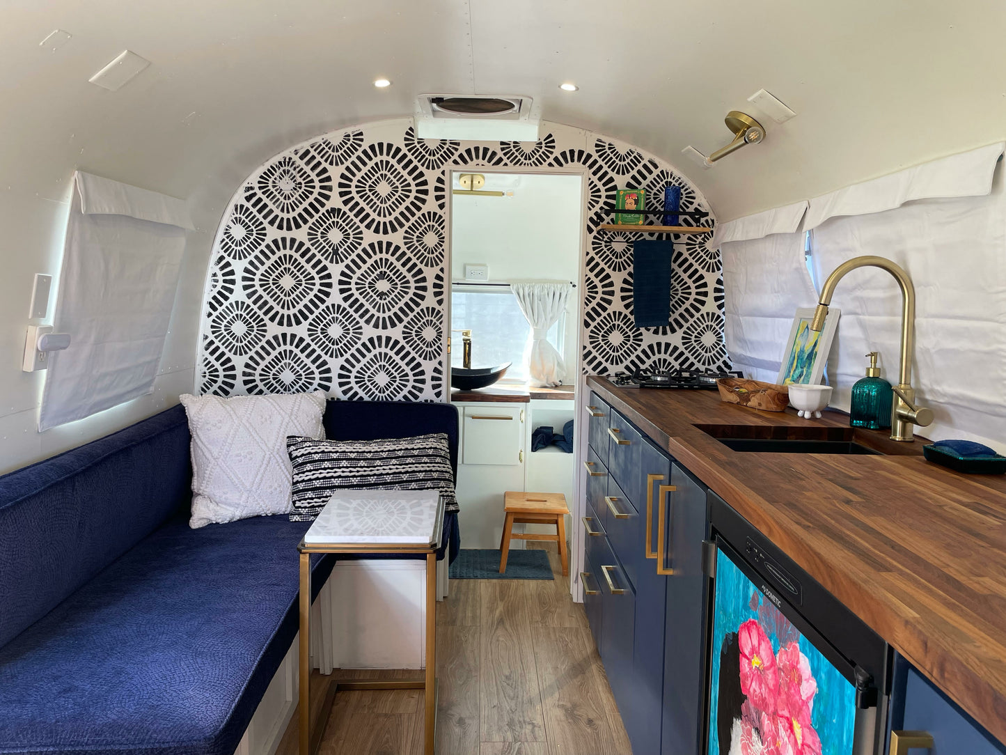 RV Airstream Camper Window Curtains (1 panel)