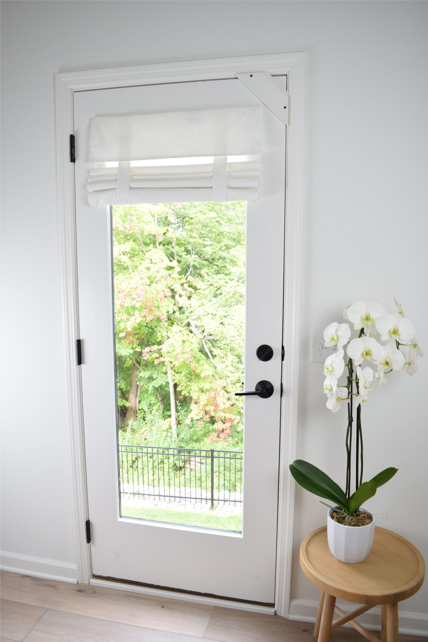 Blowout Sale Before Tariff Hits! Bright White Door Curtain Washable 1 panel