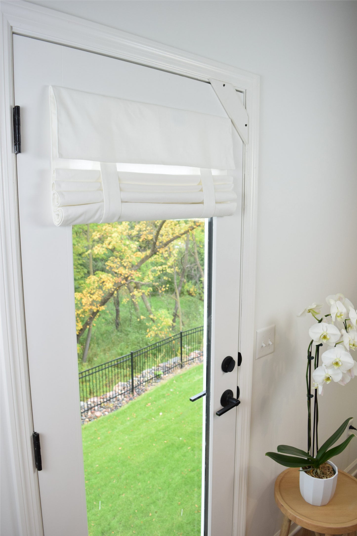 Blowout Sale Before Tariff Hits! Bright White Door Curtain Washable 1 panel