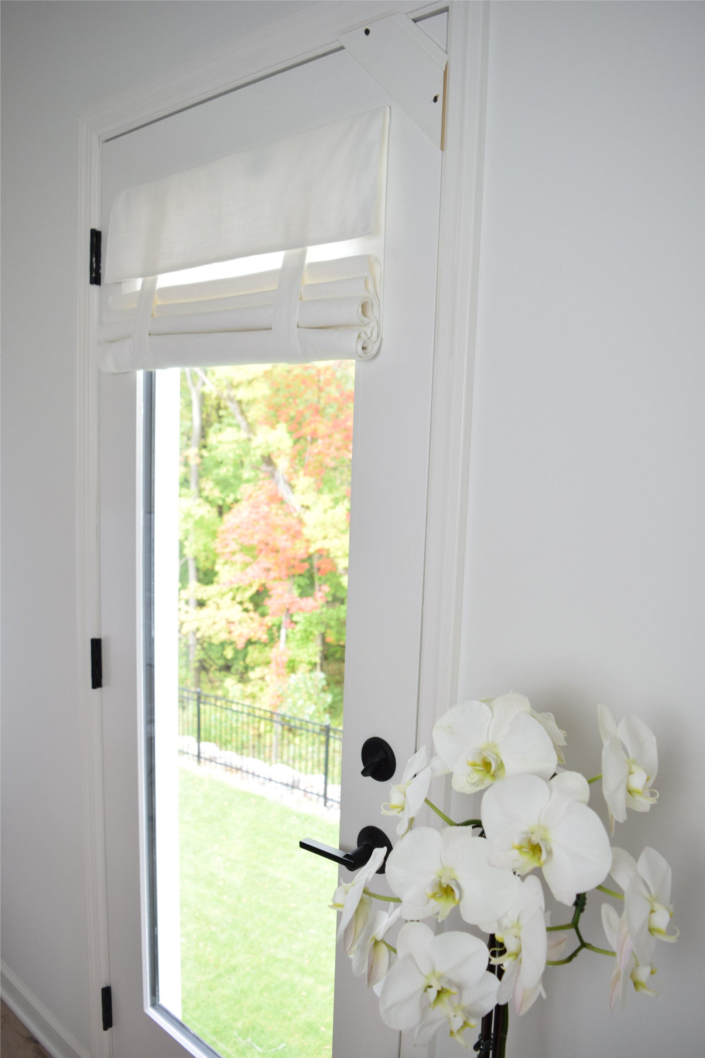 Blowout Sale Before Tariff Hits! Bright White Door Curtain Washable 1 panel