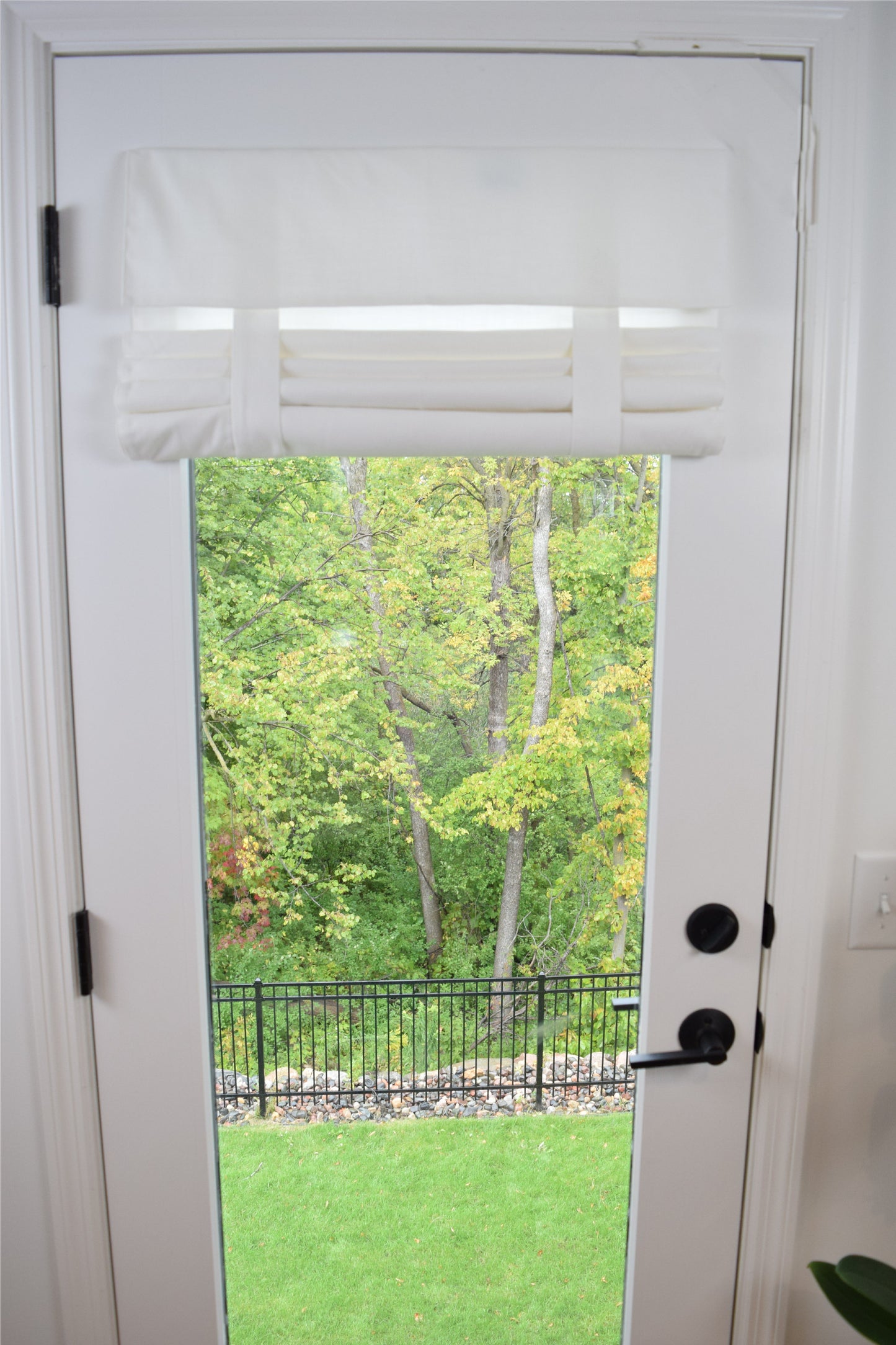 Blowout Sale Before Tariff Hits! Bright White Door Curtain Washable 1 panel
