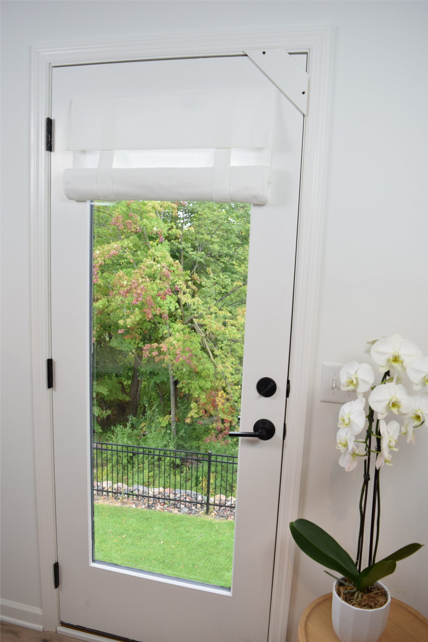 Blowout Sale Before Tariff Hits! Bright White Door Curtain Washable 1 panel