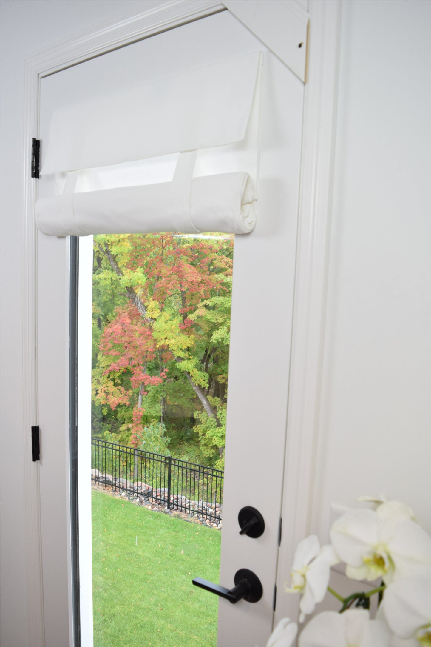 Blowout Sale Before Tariff Hits! Bright White Door Curtain Washable 1 panel
