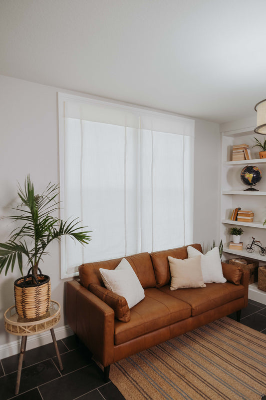 Off White Cascade Camalay® Curtain (double thickness) 1 panel