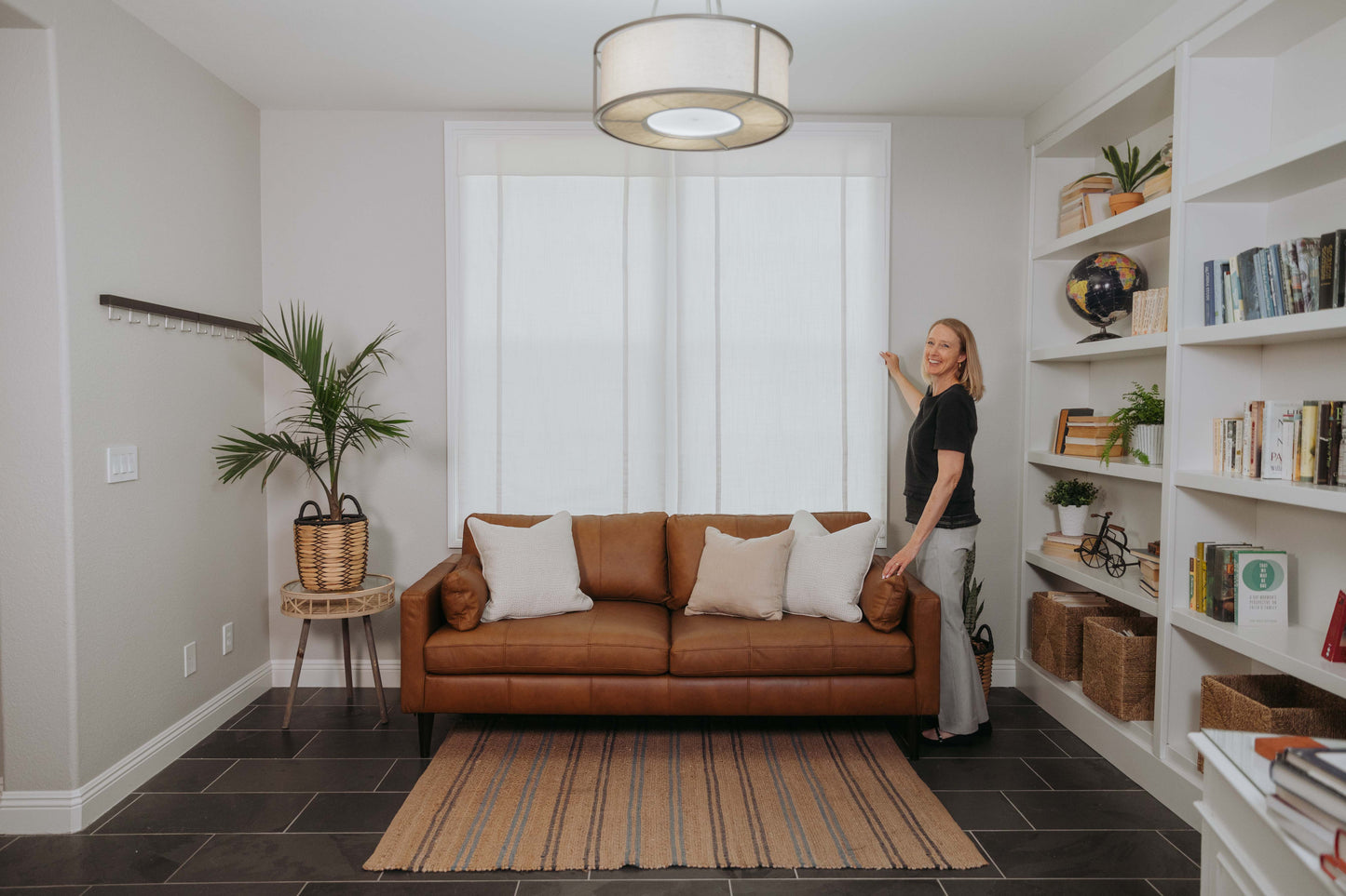 Off White Cascade Camalay® Curtain (double thickness) 1 panel