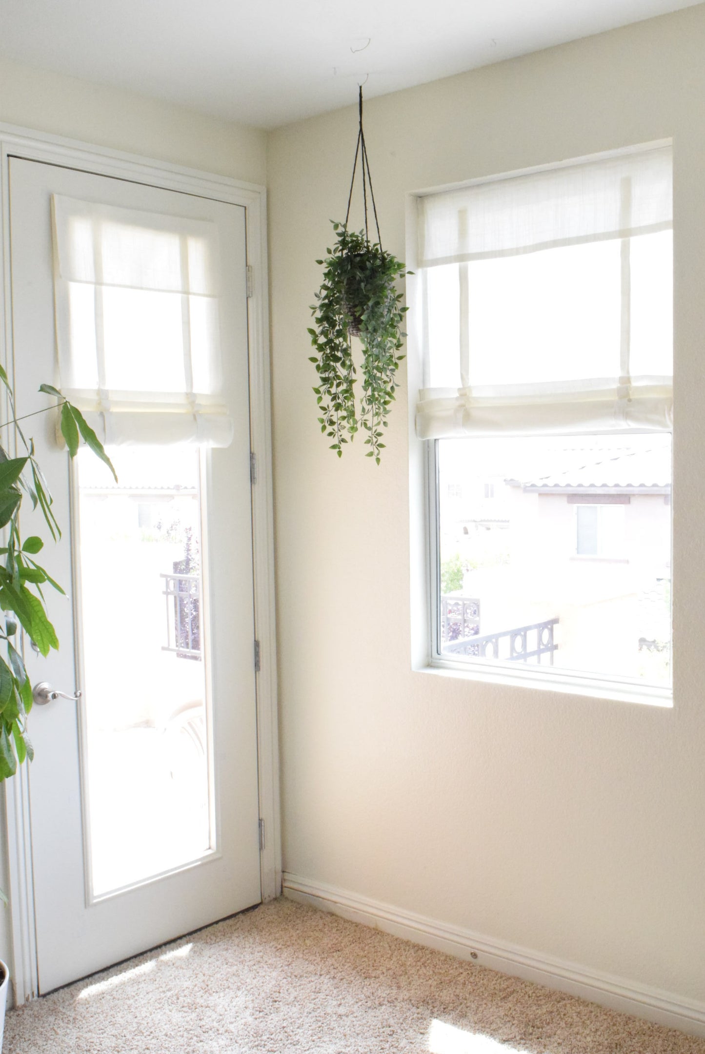 Off White Cascade Camalay® Curtain for Windows 1 panel single thickness
