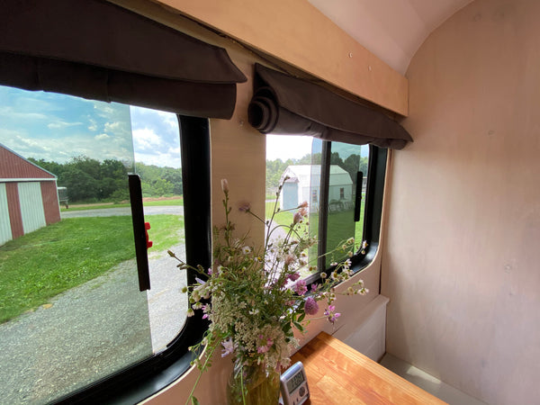 RV Airstream Camper Window Curtains (1 panel)