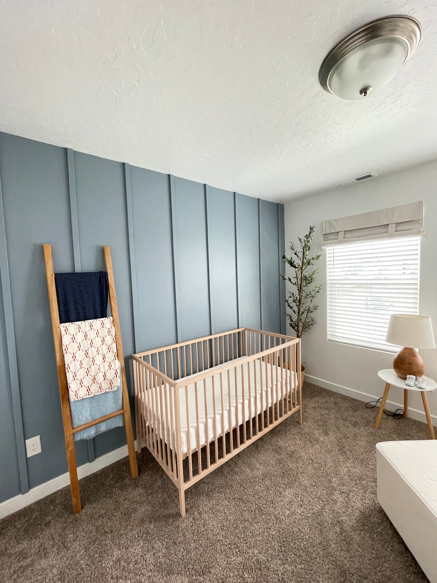 Natural Beige Blackout (optional) Nursery Curtain 1 panel
