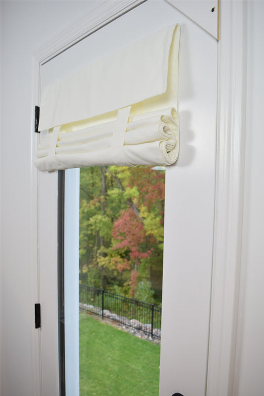 Blowout Sale! Off White Door Curtain Washable 1 panel No Returns No Blackout