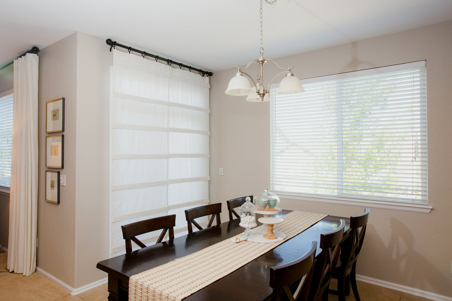 Off White Sliding Glass Door Curtain Shade Price 1 panel