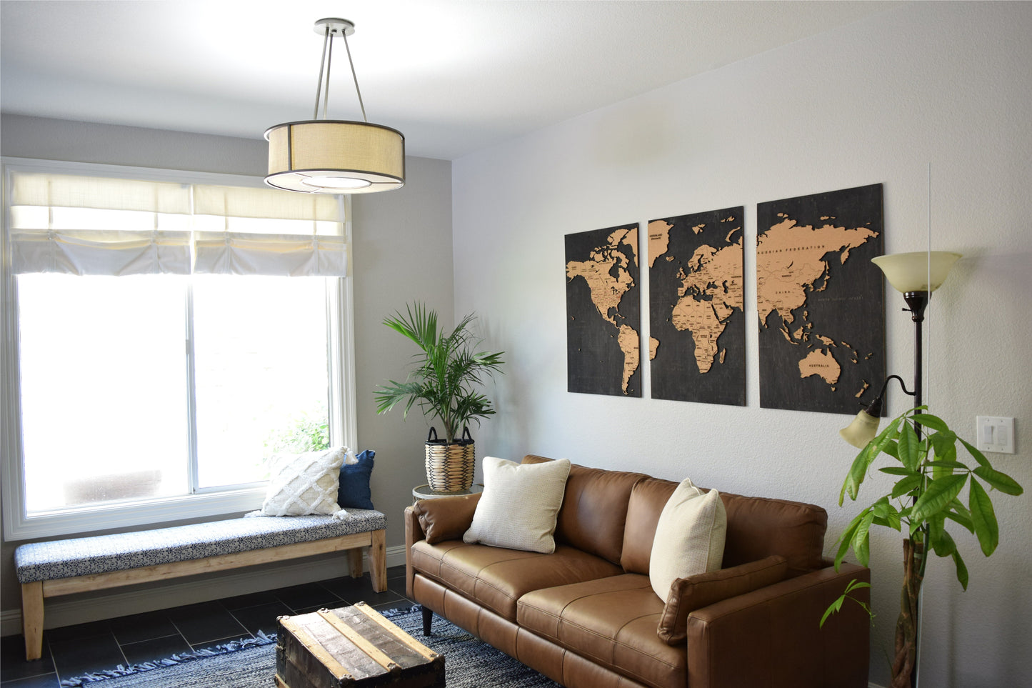 Off White Cascade Camalay® Curtain (double thickness) 1 panel