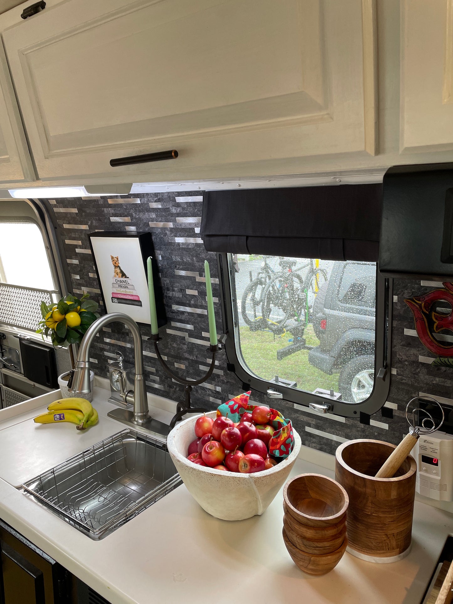 RV Camper Window Curtains with Blackout (1 panel)