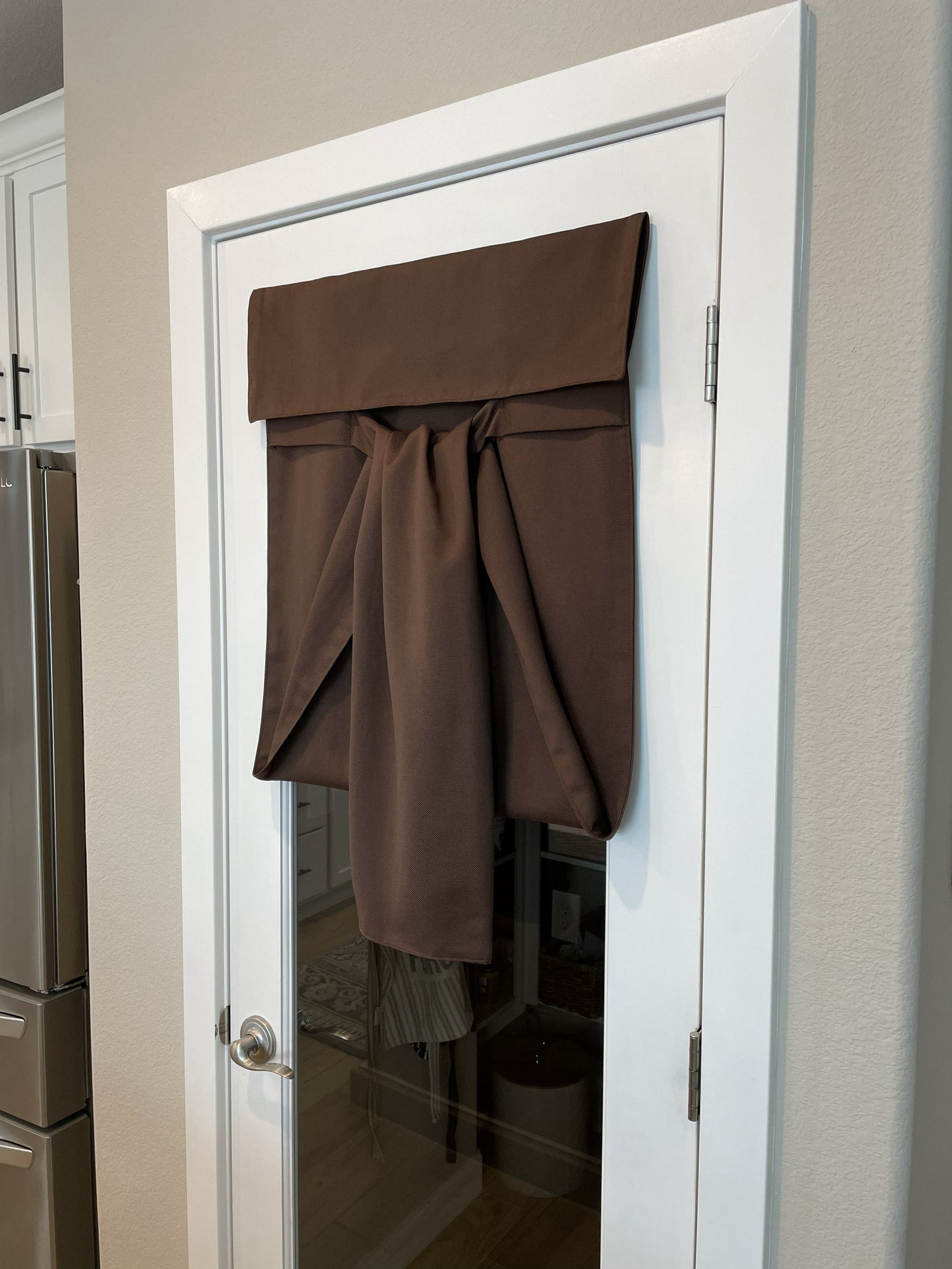 Brown Chocolate French Door Curtain 1 panel