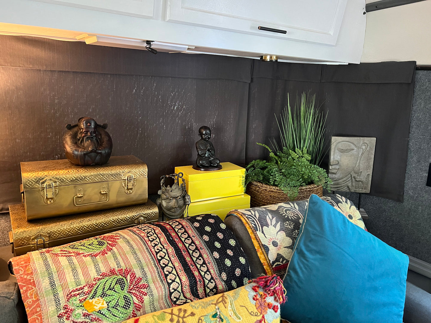 Noelle Custom Airstream® Washable Curtains