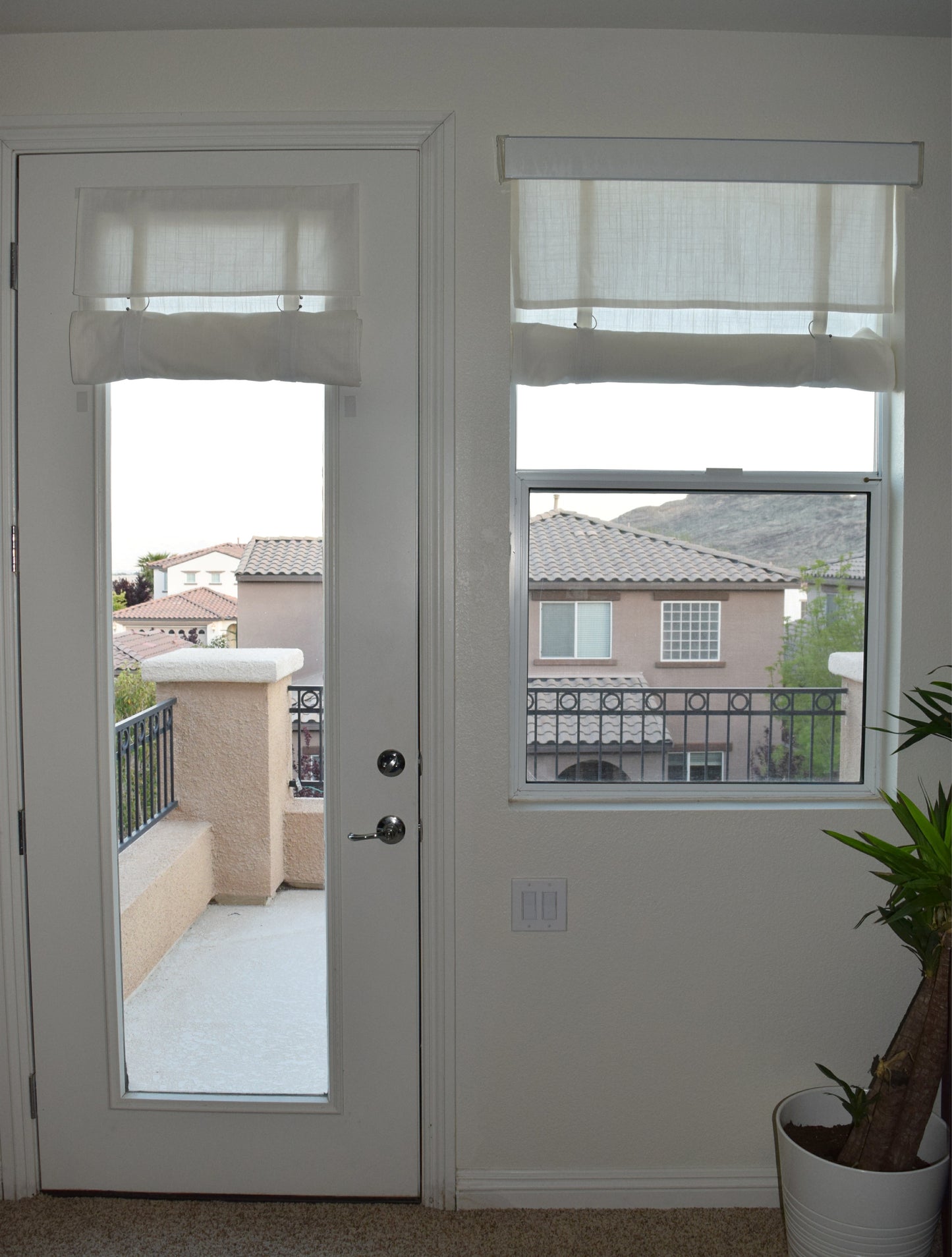 Off White Cascade Camalay® Curtain for Windows 1 panel single thickness