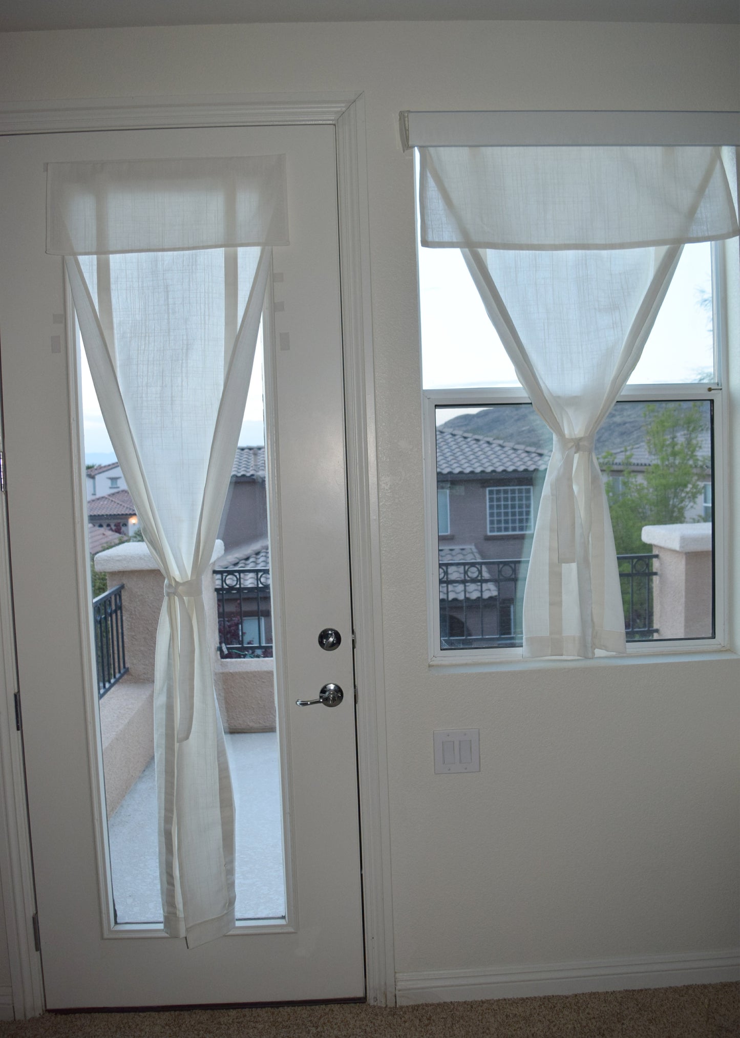 Off White Cascade Camalay® Curtain for Windows 1 panel single thickness