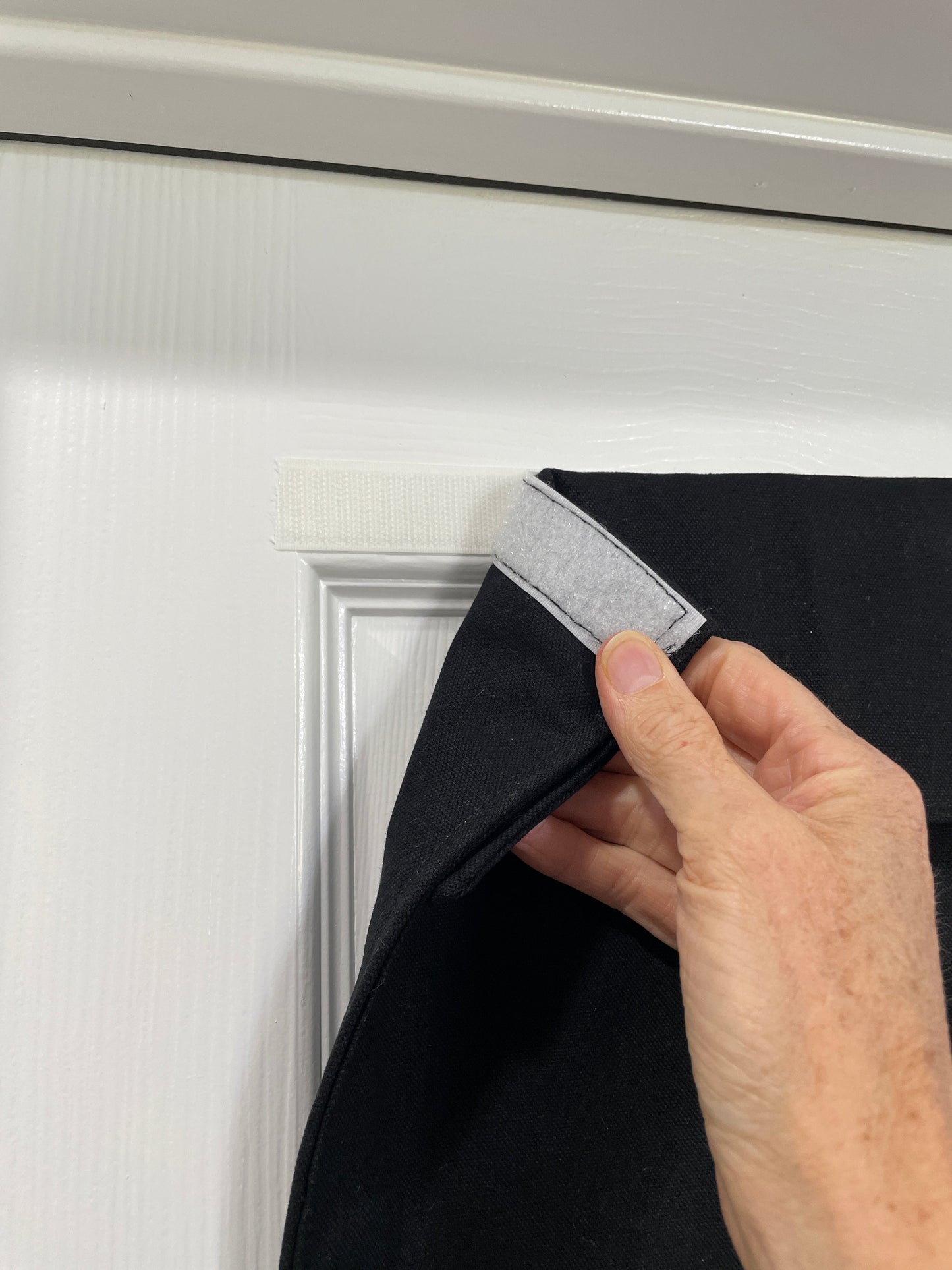 Parkside School White Classroom Lockdown Curtain