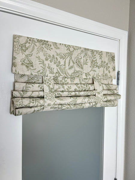 Sage Botanical French Door Curtain - 1 Panel