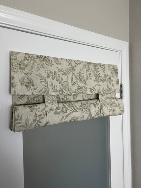 Sage Botanical French Door Curtain - 1 Panel