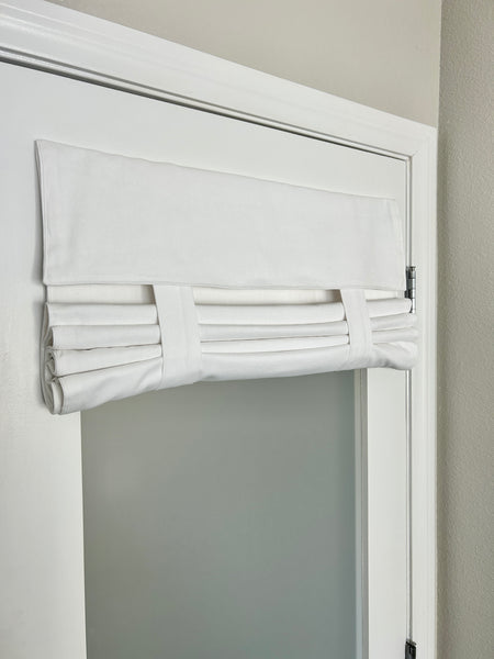New White Front Door Curtain 1 panel