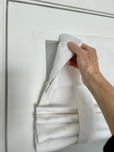 New White French Door Curtain 1 panel