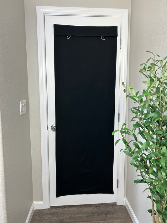 Black Camalay® Fusion Room Darkening Curtain 1 panel