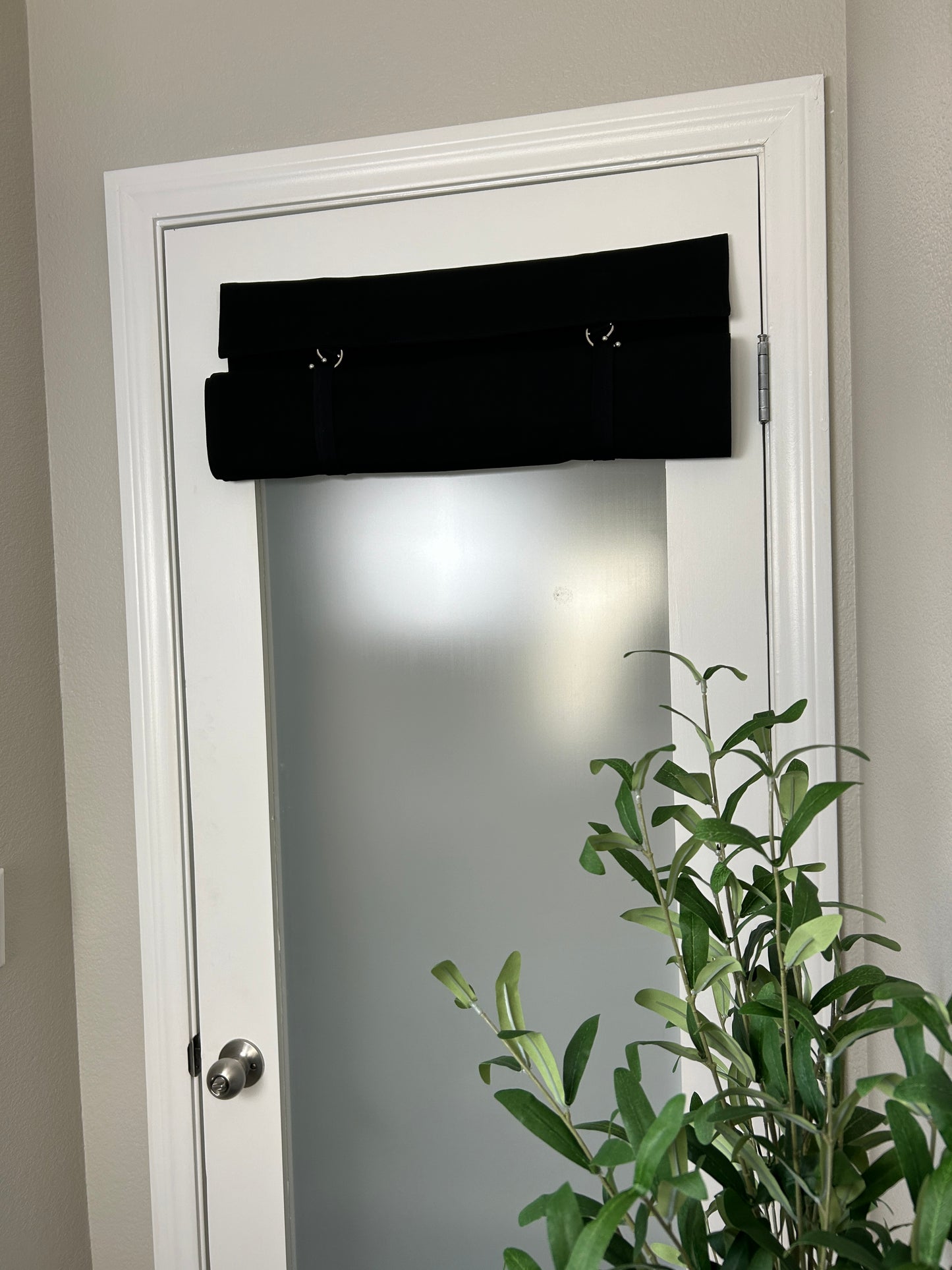 Black Camalay® Fusion Room Darkening Curtain 1 panel