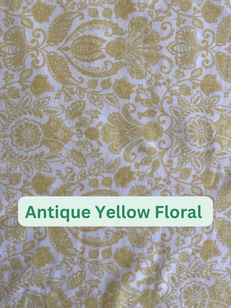 Upcycling Sale! Choose One of Three Washable Fabrics for your Upcycled Custom Curtain - 1 Panel - no returns