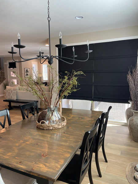 Black Sliding Glass Door Curtain Shade Price 1 panel