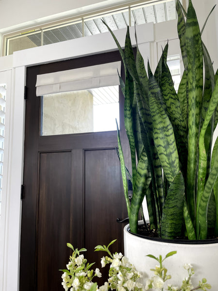 Natural Beige Small Front Door Window Curtain 1 panel
