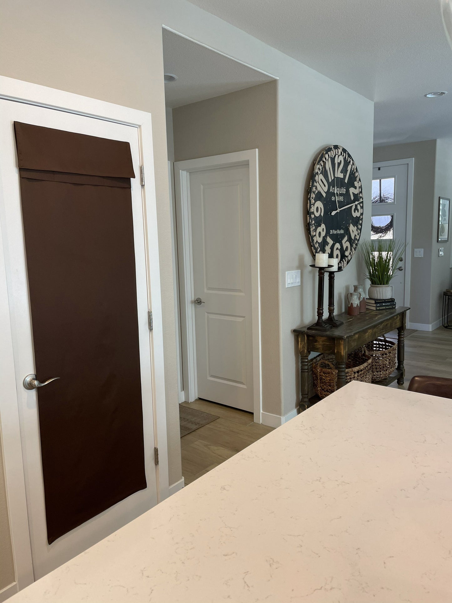 Brown Chocolate French Door Curtain 1 panel