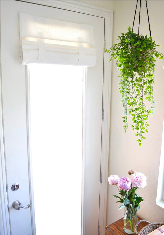 White French Door Curtain (Color is off white) - Dani Designs Co