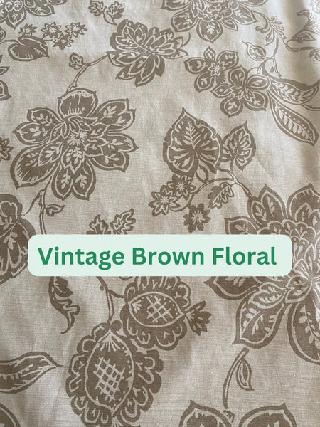 Upcycled Curtain - Choose One of Three Washable Fabrics 1 Panel  No returns