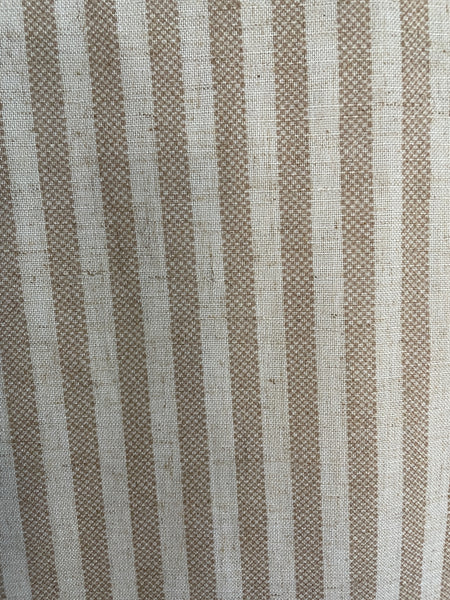 Nutmeg Striped French Door Curtain - 1 Panel